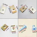 200x Mixed Car Body Door Panel Fastener Screw U Type Gasket Fender Metal EJF