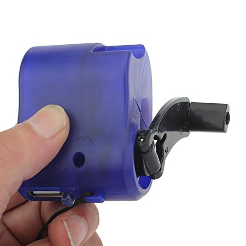 New Cell Phone Emergency Charger USB Crank Hand Manual Dynamo For MP4 Mobile