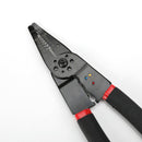 Electrician Crimping Pliers Electrical Multi-Tool Red Wire Stripper Cutter New
