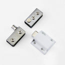 Stainless steel Pair Glass Clamp Door Pivot Hinge Set for 5-8mm 2 pairs