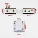 Stainless steel Pair Glass Clamp Door Pivot Hinge Set for 5-8mm 2 pairs