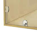 Thickness Wall Mounted Zinc Alloy Glass Door Hinges Clamps Screws 8-10mm