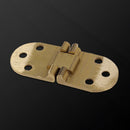 2x Brass Butler Tray Hinge Wearable Screw Folded Table Semicircular Foldin UUN