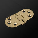 2x Brass Butler Tray Hinge Wearable Screw Folded Table Semicircular Foldin UUN