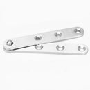 Stainless Steel 4x Brushed 360 Degree Rotatable Door Pivot Hinge One-Word Hinge