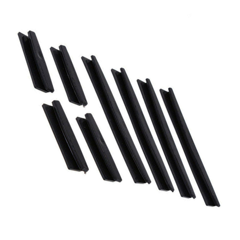 8pcs Car Door Edge Guards Trim Moldings Protection Strip Scratch Protector Set