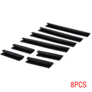 8pcs Car Door Edge Guards Trim Moldings Protection Strip Scratch Protector Set