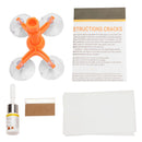 Car Glass Repair Tool Windscreen Windshield DIY Kit Glass For Chip Cra FFS