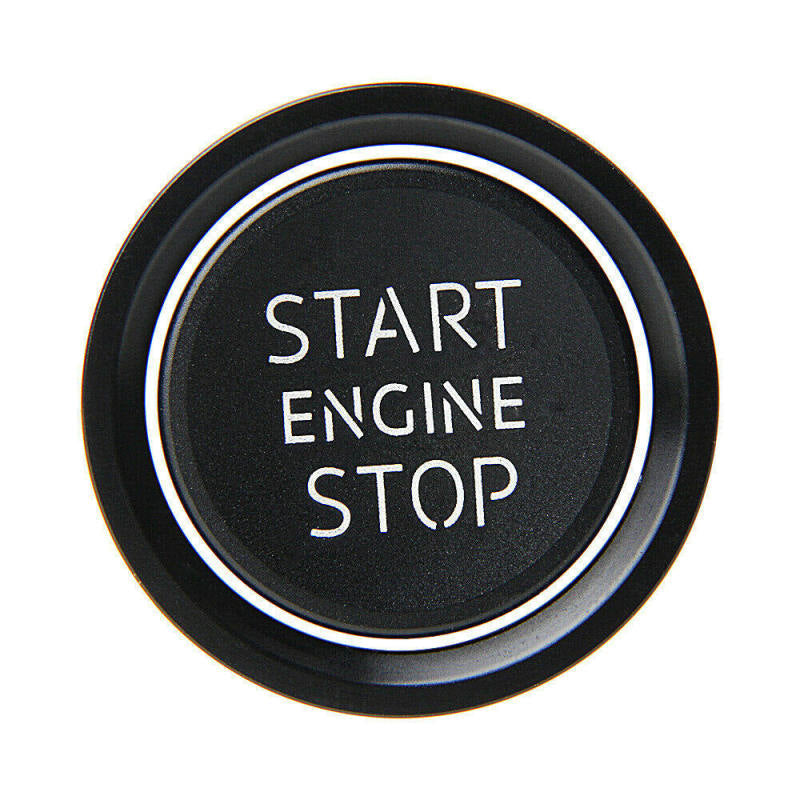 Start Stop Engine Push Button Switch Cover Fit Audi A4 A6 Q5 Q7 A5 A7 A8 BLACK