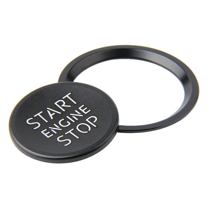 Start Stop Engine Push Button Switch Cover Fit Audi A4 A6 Q5 Q7 A5 A7 A8 BLACK