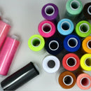 24 Spools Polyester Quilting Threads Assorted Colors Sewing Machine Accs