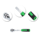 Mini Steel 72 Tooth Ratchet Wrench Non Slip CR-V Socket Span Car Repai WQF