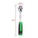 Mini Steel 72 Tooth Ratchet Wrench Non Slip CR-V Socket Span Car Repai WQF
