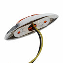 4x Waterproof Amber Yellow 3LED Side Marker Lights for Trailer Truck VFJ