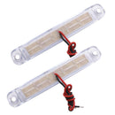 10Pcs White 9 SMD LED Truck lights led side Car Truck Bus Marker Light 12V 24V