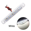 10Pcs White 9 SMD LED Truck lights led side Car Truck Bus Marker Light 12V 24V