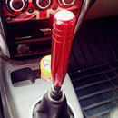 Red 18cm Long Aluminum Alloy Manual Gear Shift Shifter Lever Knob for Car Auto