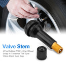 30pcs Car Vacuum Tire Valve TR414 Snap-In Tire Tyre Valve Stem Dust Cap AFZ