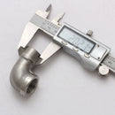 3x Female x Male street Elbow Threaded Pipe Fitting Stainless Steel 201 zxc
