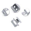 5x Four Fold Hinges Bend Hinges Adjustable Wrap Cabinet Door Hinge Hardware NHJ