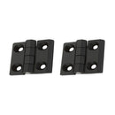 2x Thickened Butterfly Hinge 50*50*6mm Zinc Alloy Hinge Bolt Hinge Fitti NBS