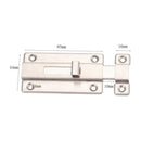2x 4 Inch Latch Door Slide Catch Lock Stainless Steel Bolt Latch Barrels Home