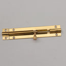 2x 4-Inch Copper Latch Brass Door Slide Catch Lock Bolt Latch Barrel H CUA