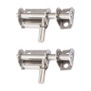 2x Door Window Mounted Latch Gate Safety Slide Bolt Stainless Steel Loc CQP MMH