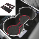 1Set Cup Holder & Center Console Car Mat Liner Accessories for Tesla JDD