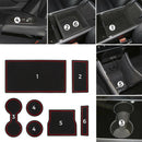 1Set Cup Holder & Center Console Car Mat Liner Accessories for Tesla JDD