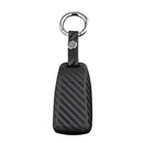 Matte Carbon Fiber Look Smart Car Key Case Holder Protector For Audi Access vc