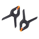 2x 6 Inch A Type Market Stall Spring Clamps Nylon Large Metal Heavy Duty ZUI