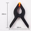 2x 6 Inch A Type Market Stall Spring Clamps Nylon Large Metal Heavy Duty ZUI