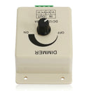 Knob Control LED Dimmer DC 12V 8A Adjustable Single Color Lamp Bulb Strip Driver