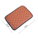 Universal Car SUV Armrest Pad Cover Auto Center Console PU Leather Cushion