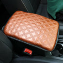 Universal Car SUV Armrest Pad Cover Auto Center Console PU Leather XAB