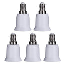 5 x E14 to E27 Base Screw Light Bulb Adapter Lamp Adaptor Fitting Converter