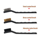 12pcs Car Detailing Brush Kit Boar Hair Vehicle Auto Interior Fr Wheel Cle BYI