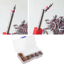 182pcs/Set Car A/C Air Conditioning R134a Valve Core Assortment+Remove JNG