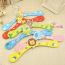 6pcs Cute Pet Dog Children Baby Cartoon Animal Coat Clothes Hook Wooden Hanger