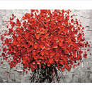 20"*16" DIY Paint By Number Kit Digital Flower Oil Painting on Canvas Home Decor