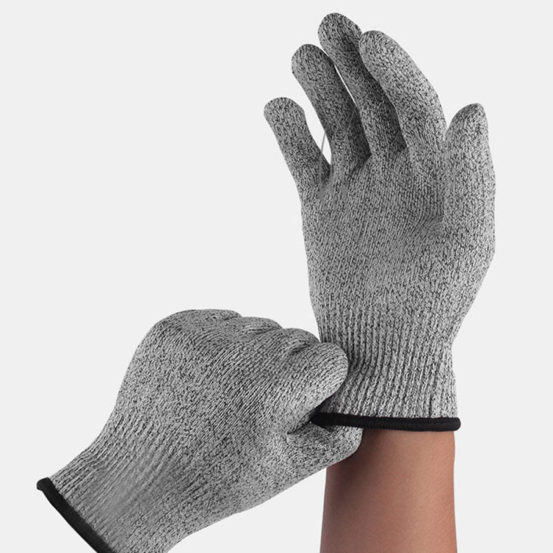 Cut Resistant Gloves Anti-Cutting Food Grade Level 5 Kitchen Butcher Prot VZI