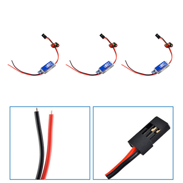 5V 3A UBEC Support 2-6S Lipo Battery Fully Shielded Anti-interference Voltage xc