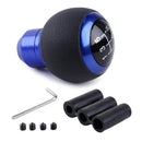Universal Car 5 Speed Manual Gear Shift Knob Shifter Lever Stick Round B VPX