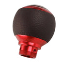 Universal Car 5 Speed Manual Gear Shift Knob Shifter Lever Stick Round Ball Red