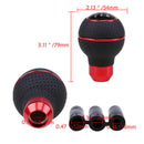 Car Leather gear Manual Stick Shifter Lever Gear Shift Knob Head Cover ZAW