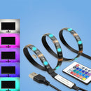 12V RGB LED Music Controller + 24 Key IR Remote Control For LED 5050 Strip qwe