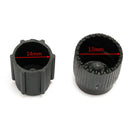 Air Conditioning Service A/C AC System Cap & Valve Stem Cores Seal Remov RPS