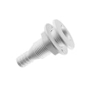 1Pcs 1Inch White Plastic Thru-Hull Bilge Pump Aerator Hose Fitting for Bo XCS