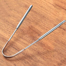 New Metal Tongue Scrapper Stainless Steel Oral Health Bad Breath Cleanin YNR